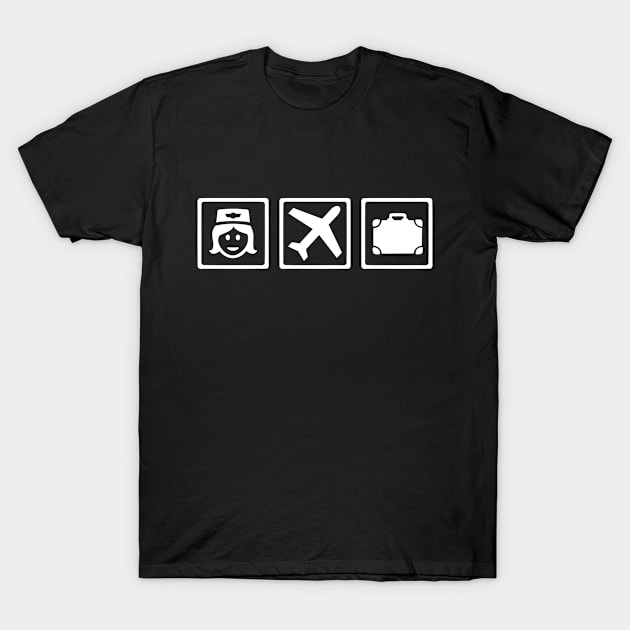 Stewardess T-Shirt by Designzz